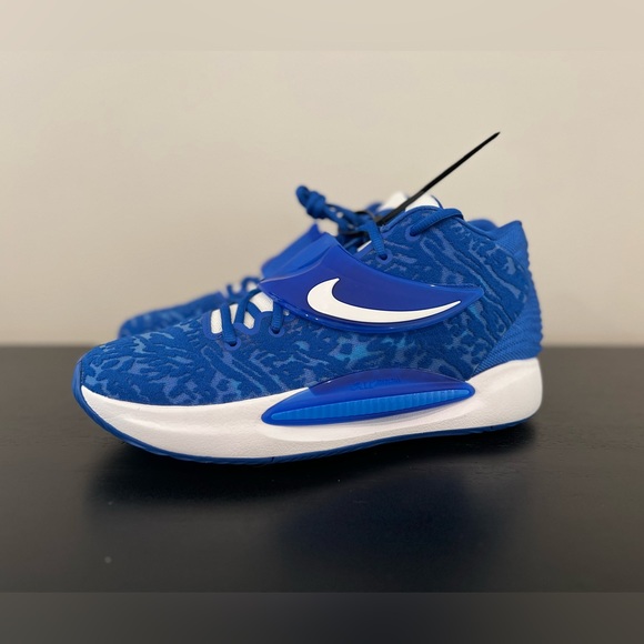 Size 10 Nike KD14 TB Promo Kentucky Wildcats Game Royal/White DM5040-401